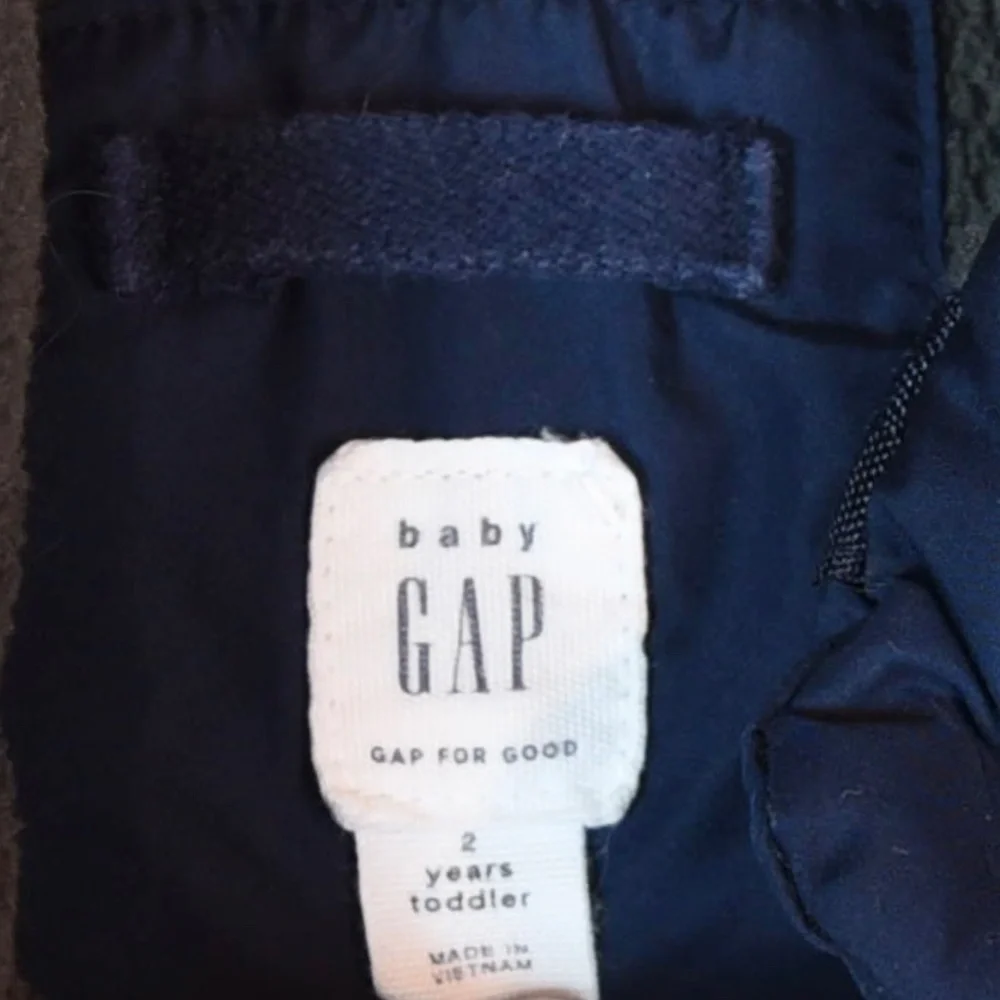 Baby Gap 2T Toddler Navy Puffer Vest Warmest Indigo Quilted Outerwear